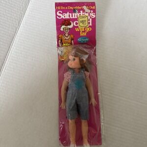 Day Of The Week Dolls Saturdays Child By Fun World NOS